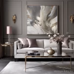 Muted tones with metallic accents in modern design db ae f _1_2 131223 design-foto.ru