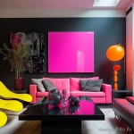 Neon Accents in Contemporary Interior Design styl acad ad b bda ef _1 071223 design-foto.ru