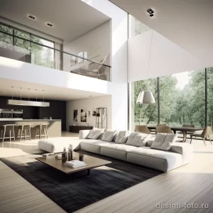 Open plan living space with minimalist decor and fur dfe f c f ddcc _1 071223 design-foto.ru