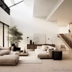 Open plan living space with minimalist decor and fur dfe f c f ddcc _1_2 071223 design-foto.ru