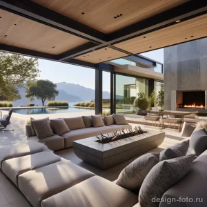 Outdoor living area seamlessly connected to the inte acf ce ae acac _1_2_3 041223 design-foto.ru