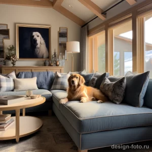 Pet friendly interior design in a cozy living area ec e a aa eeeffcc _1 041223 design-foto.ru