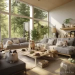 Pet friendly interior design in a cozy living area ec e a aa eeeffcc _1_2 041223 design-foto.ru