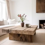 Reclaimed wood coffee table in a minimalist setting fc ff b dac fccaba _1_2_3 071223 design-foto.ru