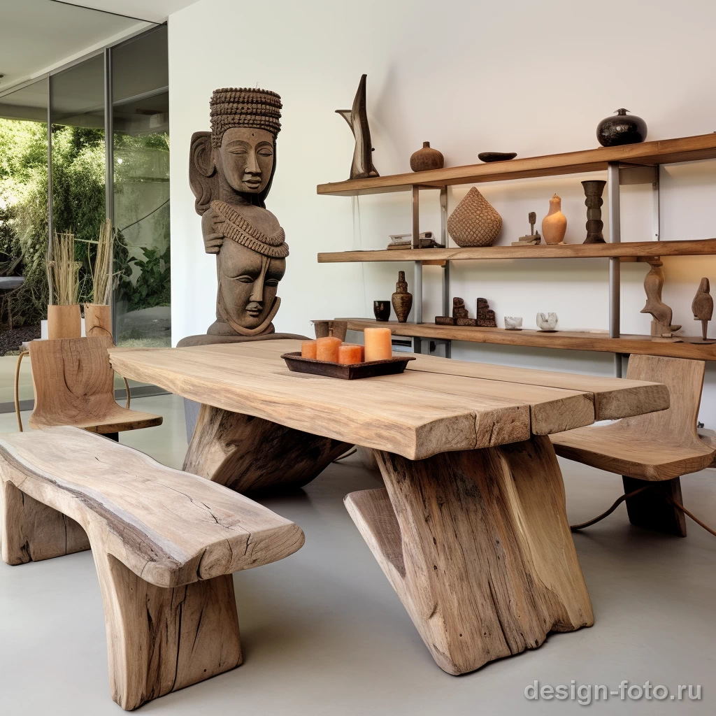 Recycled wood furniture in a stylish eco conscious h cea fc affc fd _1 071223 design-foto.ru