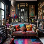 Richly decorated maximalist space with layers of pat bdaa ce e fbaace _1_2_3 041223 design-foto.ru