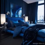 Sapphire Blue Bedroom Accent stylize v aa b f acad afdd 071223 design-foto.ru