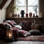 Scandinavian Hygge with Ethnic Textiles stylize a ab dd d ee 071223 design-foto.ru