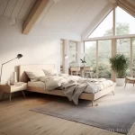 Scandinavian style bedroom with minimal decor and cl dcd a cb eadcdba _1 041223 design-foto.ru