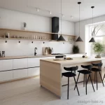 Scandinavian style minimalist kitchen with functiona bb c b beeaa _1_2 071223 design-foto.ru