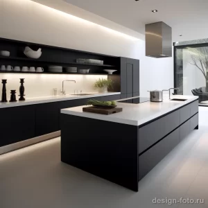 Sleek and functional minimalist kitchen design st bfbc a b bbb adcdcbd _1_2 041223 design-foto.ru