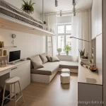 Small studio apartment with space saving furniture a bfb e da fe deaacd _1 041223 design-foto.ru