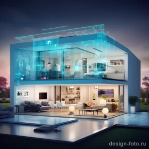 Smart Homes Tech Integration stylize v bbcc ee de d fb _1 041223 design-foto.ru