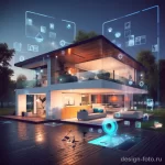 Smart Homes Tech Integration stylize v bbcc ee de d fb _1_2 041223 design-foto.ru