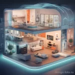 Smart Homes Tech Integration stylize v bbcc ee de d fb _1_2_3 041223 design-foto.ru