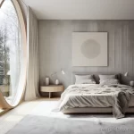 Soundproofing elements in a peaceful and quiet bedro d f d bce afffdcdd _1_2 041223 design-foto.ru