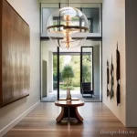 Statement lighting fixture in a contemporary entrywa a cf e afe ddcefecc _1 041223 design-foto.ru