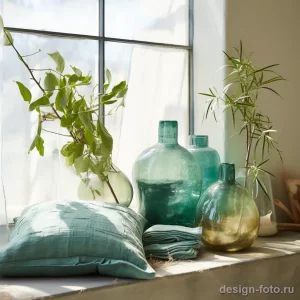 Sustainable home decor featuring recycled glass and de ba daaeaee _1_2 041223 design-foto.ru