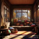 Tibetan inspired Meditation Spaces stylize v bf aeef f ba dcccf _1 071223 design-foto.ru