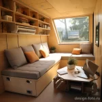 Transformable furniture in a tiny house living area cacbd b c c bb _1_2 041223 design-foto.ru