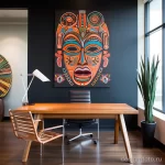 Tribal art and furniture in a culturally inspired of ef aa bd ae cbbe _1_2 071223 design-foto.ru