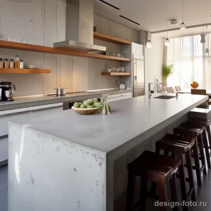 Use of concrete countertops in modern design styl fe bc c bfa adcbecac _1 131223 design-foto.ru