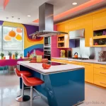 Vibrant and colorful kitchen design with modern cabi ba bace de cff 041223 design-foto.ru