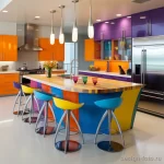 Vibrant and colorful kitchen design with modern cabi ba bace de cff _1 041223 design-foto.ru