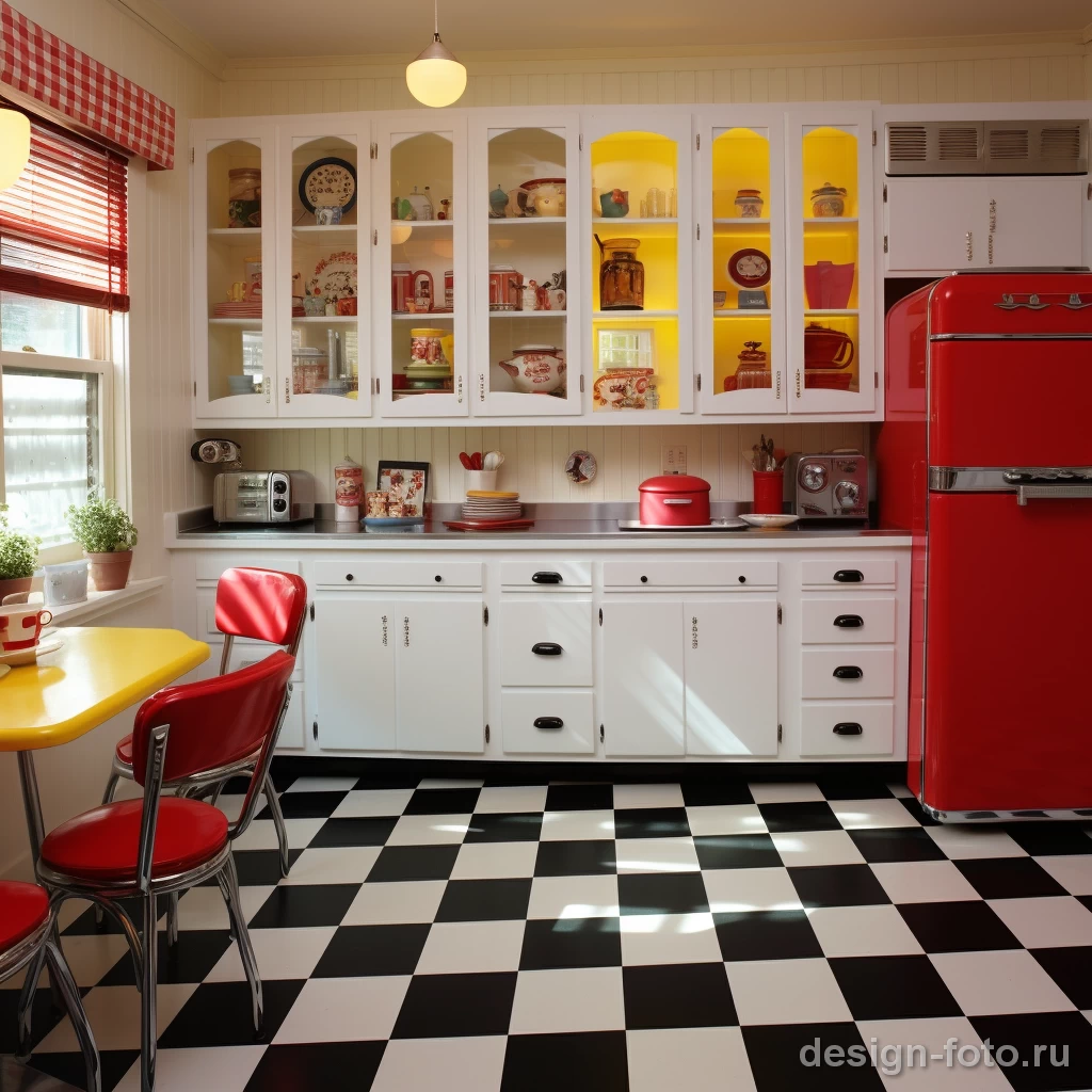 s inspired kitchen with retro appliances and che fed bdb cd ddab 041223 design-foto.ru