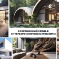 Современный стиль в интерьере ключевые элементы - информация и фото 13122023
