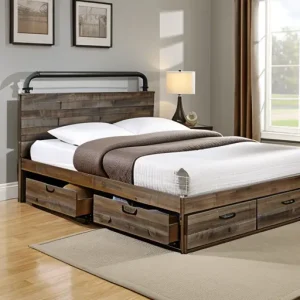 industrial-style_adjustable_bed_frame_with_storage_KHDZP8N3