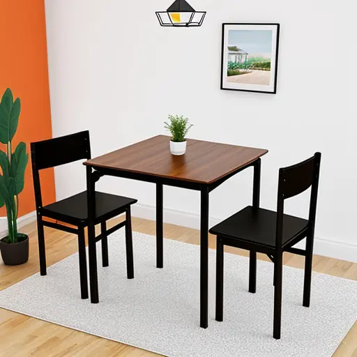 Современная обеденная зона: Яркий акцент и функциональность в интерьере