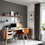scandinavian-style home office tatufoto.com 340