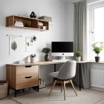 scandinavian-style home office tatufoto.com 343