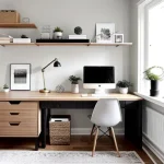 scandinavian-style home office tatufoto.com 351