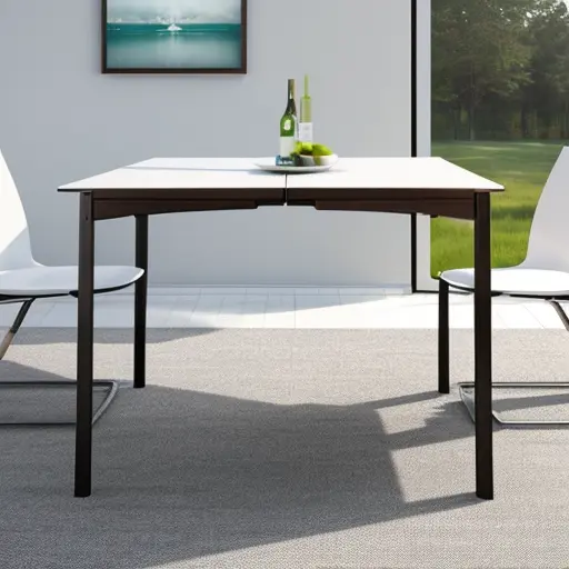 Элегантная столовая: минимализм и функциональность в современном интерьере