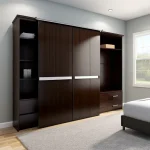 sleek_murphy_bed_with_integrated_wardrobe_and_shel_KHR10AG3