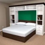 stylish_murphy_bed_with_floating_shelves_and_a_wor_KISVWQB1