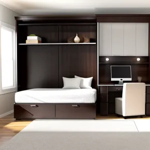 stylish_murphy_bed_with_floating_shelves_and_a_wor_KISVWQB2