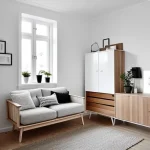 Дизайн интерьера для небольших квартир Scandinavian-style small apartment design-foto.ru 008