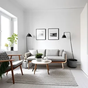 Дизайн интерьера для небольших квартир Scandinavian-style small apartment with light wood MBLPIGF2 design-foto.ru 014