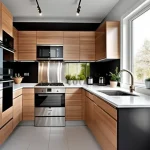 Дизайн интерьера для небольших квартир Scandinavian-style small kitchen design-foto.ru 031