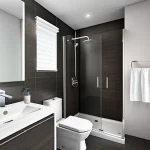 Дизайн интерьера для небольших квартир compact bathroom with modern finishes design-foto.ru 036