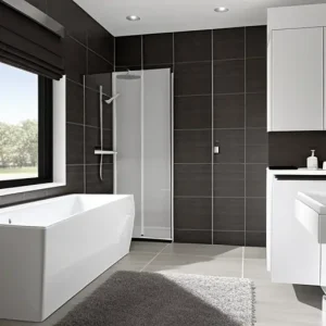 Дизайн интерьера для небольших квартир compact bathroom with modern finishes design-foto.ru 038