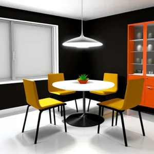 Дизайн интерьера для небольших квартир compact dining area with foldable table design-foto.ru 064