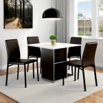 Дизайн интерьера для небольших квартир compact dining area with foldable table design-foto.ru 066