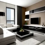 Дизайн интерьера для небольших квартир compact living room with space-saving furniture design-foto.ru 084