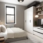 Дизайн интерьера для небольших квартир cozy bedroom in small apartment design-foto.ru 092