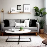 Дизайн интерьера для небольших квартир cozy small apartment living room design-foto.ru 114