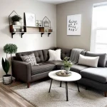 Дизайн интерьера для небольших квартир cozy small apartment living room design-foto.ru 115